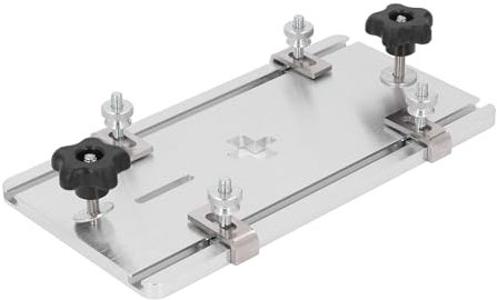 Elektrisches Stichsägen-Flip-Board, Stichsägen-Einsatzplatte, Frästisch-Einsatzplatte aus Aluminiumlegierung für die Holzbearbeitung