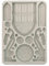 Stamperia - Silicon Mould A5 for Scrapbooks, Bullet Journals and More, Non-Stick, Suitable for Air-Dry Clay, Resin and More, Perfect for Crafts and Gifting (Master of Magic, Gothic Architecture)