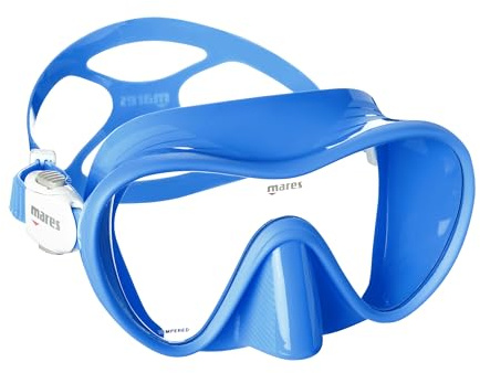 Mares Tropical – Rahmenlose Silikon-Taucherbrille Erwachsene, ultrabequem, leuchtende Farben, ideal für Schnorcheln und Freizeittauchen