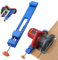 Wbgraceful Professional Adjustable Circular Saw Base & Edge Guide – Precision Milling Clamp for Woodworking, Cutting & DIY Projects.