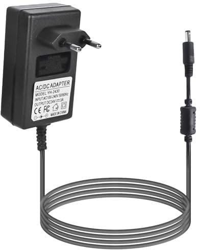 24V 3A Netzteil Adapter: 72W Netzteil AC zu DC Konverter Transformator 100~240V Eingang, Steckernetzteil 24v, 24v für Radiowecker, Lichtleisten, Switch, LED-Strip Streifen und Speedport
