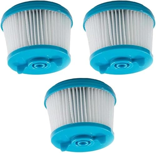 YUETTYY Ersatzfilter für Invictus X4 X 5 X7 X9 X7 Speedy Staubsaugerzubehör, waschbares und wiederverwendbares Filterteil (3 Stück)