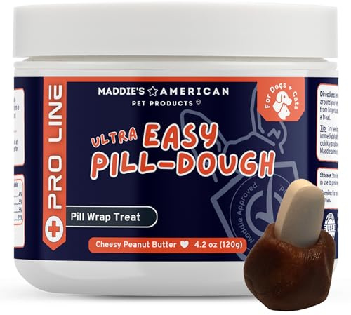 Ultra Easy Pill-Dough Treat Paste Wrap for Dogs & Cats - Forms a Custom Pocket to Hide Pet Medications - Pro Line