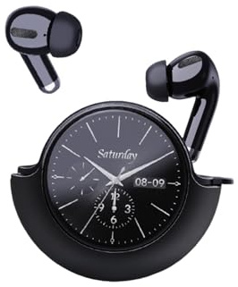 TDW Wireless Earbuds with Smart Touch Screen Earphones Bluetooth 5.4 Headphones in Ear with Calls Noise Cancelling Mic & HiFi Stereo, IPX5 Waterproof Ear Buds LED Display Control