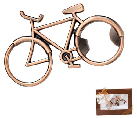 WUSJCOF 1 PCS Fahrrad-Flaschenöffner – Fahrrad-Geschenke für Hipster – Geburtstagsgeschenk für Radfahrer – Fahrrad-Bieröffner in Geschenkbox – wunderschöne Fahrrad-Dekoration