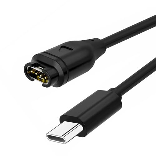 USB C Charger for Garmin Charger Cable for Garmin Charging Cable | Watch Charger Cable for Fenix 5 5S 5X Plus 6 6S 6X Pro,Forerunner 935 245 Music,Instinct,Approach X10 X40 S60,Vívoactive 3