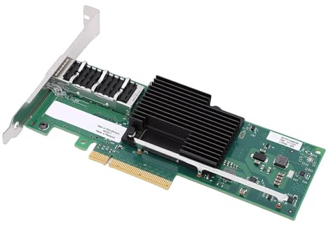 MENDUNER Single-Port-QSFP+-PCIE-Netzwerkkarte mit XL710AM1-Controller, 40 GbE-Geschwindigkeit, Kompatibel mit /, Ideal für Virtualisierungsumgebungen, Inklusive Halterung