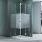 Mai & Mai cabine de douche pliante 70x70cm paroi de douche avec portes pivotantes revêtement nano easy clean pare douche R26MS