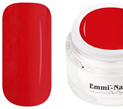 Emmi Nail Farbgel Rot | UV/LED-Gel für brillante Farbintensität | Hohe Deckkraft, mittelviskos & selbstglättend | Kein Verlaufen in Nagelränder | 5 ml – Cherry Kiss