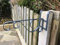 Concrete Fence Post Bracket Anthracite Grey - Fits 4 wide Posts (Please measure your fence post before ordering)