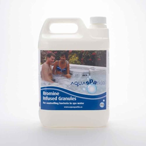 5Kg Bromine Infused Granules Aquasparkle Hot Tub Pool Spa