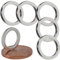 Neodym Magnet Mini Rigmagnete Mit Loch Bohrung 9mm Ringmagnet 12mm x 1,5mm Scheiben Magnete Stark - Flach Rund -Stark (5)