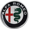 Alfa Romeo 21870 3D-Aufkleber, offizielles Logo, Durchmesser 45 mm, Mehrfarbig