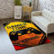 3D Modern Gamer Graffiti Game Console Pattern Kids Boys Carpet Bedroom Decorative Nursery Living Room Mats Crawling Mat Flannel Rugs Orange Gray Black Washable Non-slip (Multi B,100x150 cm)