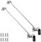 14 inch Cabin Hook and Eye 2PCS Made of 304 Stainless Steel, Heavy Duty Hook and Eye Lock for Shed, Gate and Garage Door - CASKIE