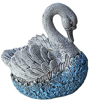 Tubayia Schwan Blumentopf Pflanzenhalter Blumentöpfe Pflanzgefäß Vintage Rasen Hochzeit Esszimmer Wohnzimmer Dekoration