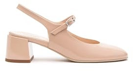 Nero Giardini E512341D Décolleté Donna in Vernice - Cipria 38 EU