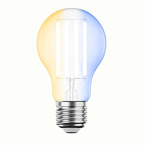 ledscom.de E27 LED Leuchtmittel, A60, warmweiß - kaltweiß (2700-6700 K), 7 W, 1005lm, Smart Home, WLAN, Alexa