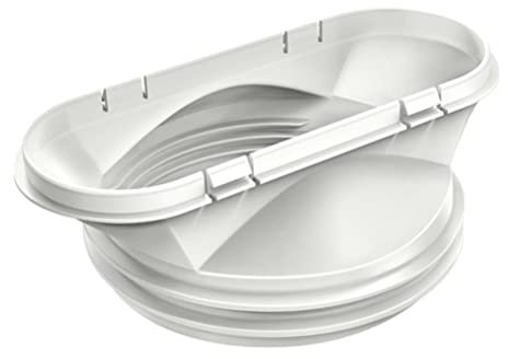 Exhaust Hose Flexible for Mobile Air Conditioning Devices Tumble Dryer Extractor Hood (White [15cm interface])