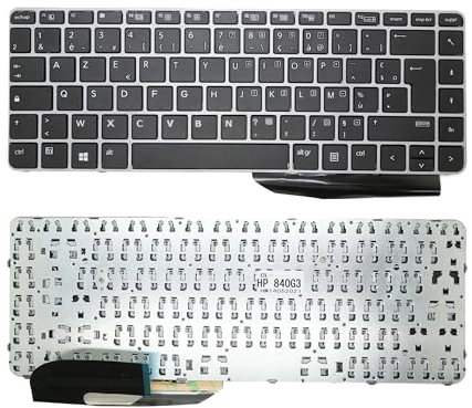 Clavier FRANÇAIS AZERTY pour HP ELITEBOOK 745 G3 / 745 G4 / 840 G3 / 840 G4 (sans rétro-éclairage)