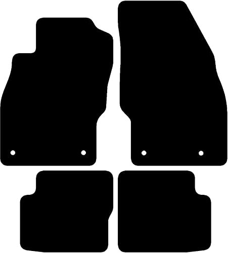 Kovvar Tappetini Auto adatti per Opel Corsa D 2006-2014 - Versione: Variante 1 - Serie: Premium