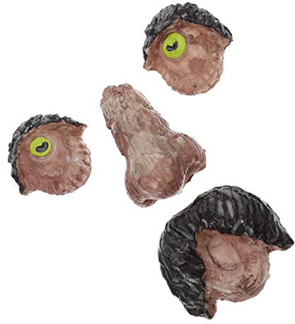 Milisten 1satz Halloween Baumgesicht Deko Leuchtende Gartenornamente Aus Hochwertigem Harz Für Kreative Gartengestaltung Für Halloween Und -Dekorationen