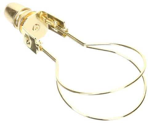 ORFOFE Elegante Lampenschirm-Armaturen Glühbirnen-Lampenhalter-Clip-Adapter für -Lampenteile