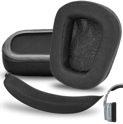 Ersatz-Ohrpolster für Logitech G935/G933/G633 Schutz für Ihr Gaming-Headset – Stirnband + Ohrpolster-Set
