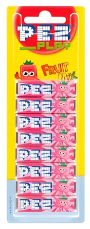 PEZ Bonbons Himbeere - 1x Packung (8 x 8,5 g)