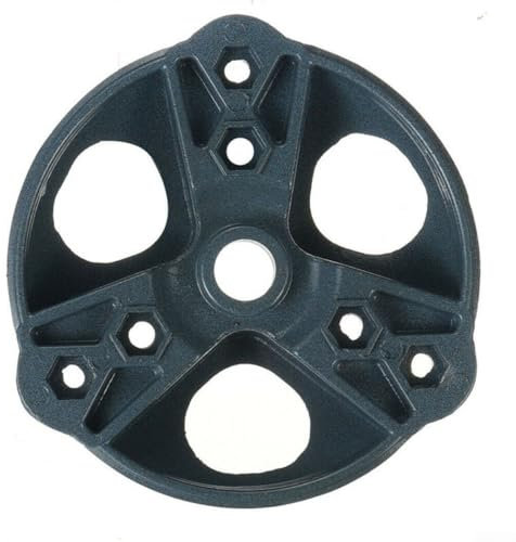 Entgoinggo Windturbinen-Generator-Nabe, 3 oder 5 Flügel, Windturbinen-Nabe, Ersatzteil aus Metall (3 Flügel)