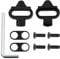 2 Pcs SPD Cleats for Cycling Shoes, SPD Cleats Non-Slip Design Perfect, Compatible with shimano cleats SPD Systems for Indoor Cycling Mountain Biking and Outdoor Road Riding