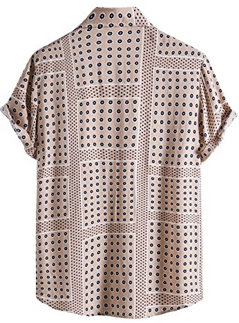 Checked Shirt Mens Short Sleeve Tshirts Men UK Gym T Shirts Men Cotton T Shirts for UK V Neck Mens Polo Tshirts Short Sleeve Tshirt Cotton Business Tshirt for Men's Sweatshirts Khaki