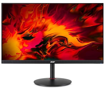 Acer Nitro XV242Fbmiiprx Moniteur Gaming 24.1, Écran FHD TN+Film, 540 Hz, 0,1 ms, FreeSync Premium, Luminosité 400 nits, HDMI 2.0, DP 1.4, Haut-parleurs intégrés, Réglage de la hauteur, Câbles HDMI
