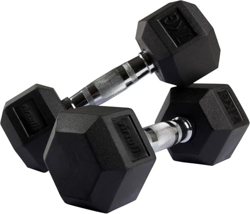 VirtuFit Hexa Kurzhantel Dumbbell Set – 2 x 7 kg