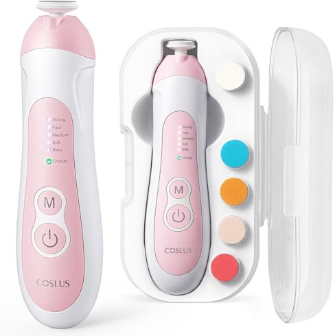 COSLUS Baby nagelfil elektrisk uppladdningsbar -P