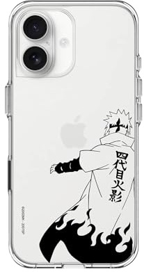 RhinoShield Clear Hülle für iPhone 17 | Naruto Shippuden Anti-Vergilbung, transparent, hohe Klarheit, stoßfest, Fallschutz nach Militärstandard
