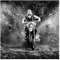 Bilderwelten Motocross Fototapete Motorrad inkl. Kleister 192x192cm - Vliestapete Made in Germany - Tapete Jugendzimmer - Wandtapete - Bildtapete T_1993
