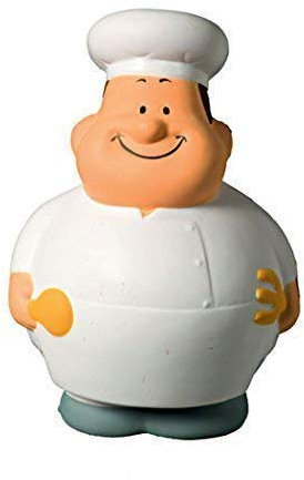 Knautschfigur Squeezies® Herr Bert Koch Gourmet Bert®