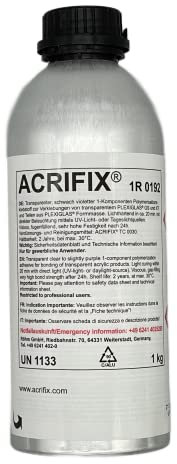 ACRIFIX® 1R 0192 Acrylglas-Kleber PMMA 1-K Reaktions-Klebstoff klar farblos 1R0192 Kunststoffkleber Polycarbonat