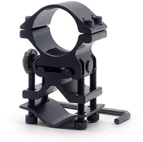 Trirock Universal-Zielfernrohr-Ringe mit Hohem Profil, 30 mm, 25 mm, 2,5 cm Ringadapter & 20 mm Picatinny Weaver Schienenbefestigung für Taschenlampe und Laser-Taschenlampe