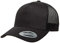Yupoong Herren Yp Classics 5-Panel Retro Trucker Cap Hut, Schwarz, Einheitsgröße