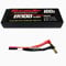 RoaringTop Batterie LiPo 2S 7,4V 8000mAh 100C RC avec 5.0mm Bullet Lead pour 1/7 1/8 1/10 RC Racing 4WD ARRMA Infrared Felony Limitless XPAN Rally LC PTG - 2 EX07