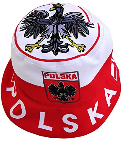 Generisch Polen/Polska Sonnenhut, Fischerhut, Anglerhut, Fan-Hut