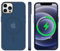 tigratigro Cover Magnetica per iPhone 12 Pro, Compatibile con MagSafe, Custodia Traslucida Opaca Posteriore Sottile Antiurto Protettiva Case, Protezione Antiurto di Grado Militare, Azzurro Navy