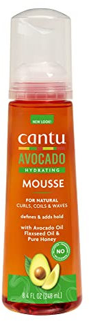 Cantu Feuchtigkeitsspendendes Mousse mit Avocado, 248 ml, Definition und Kontrolle des Haares
