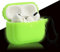 LEFXMOPHY Green Protective Case Replacement for Apple Airpods Pro 2 Airpod Pro2 2022 New Earbuds Cover, Silicone Skin Glow in Dark