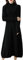 Hamthuit Women Dresses Cashmere Sweater Knitted Long Dress Wool Women Turtleneck Office Skirt Fall Winter Black M