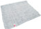 Casa Service ECOPRIME - Alfombra de algodón, lavable, para baño y cocina, antideslizante (50 x 140 cm, gris)