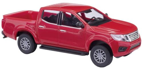 Busch 53700 H0 PKW Modell Nissan Navara rot