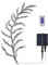 GOESWELL Solar Lichterkette Willow Vine Gartendeko: 144 LED Biegbare Künstliche Baumzweige Lichter für Wand im Freien Balkon Terrasse Party Outdoor Deko Warmweiß